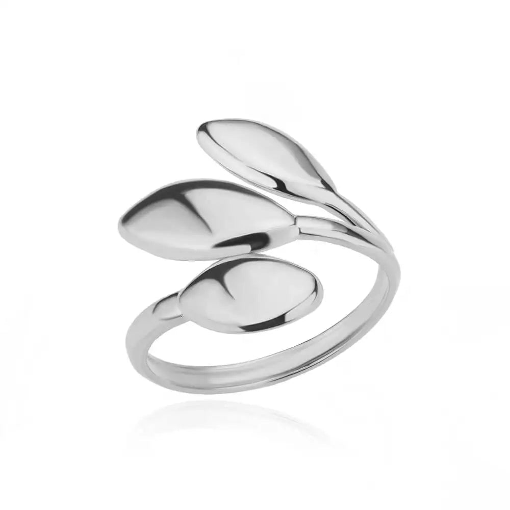 Stainless Steel Rings for Women 2024 Trend Open Gold Color Double Bead Ball Ring Wedding Aesthetic Jewelry Couple Gift Anillos