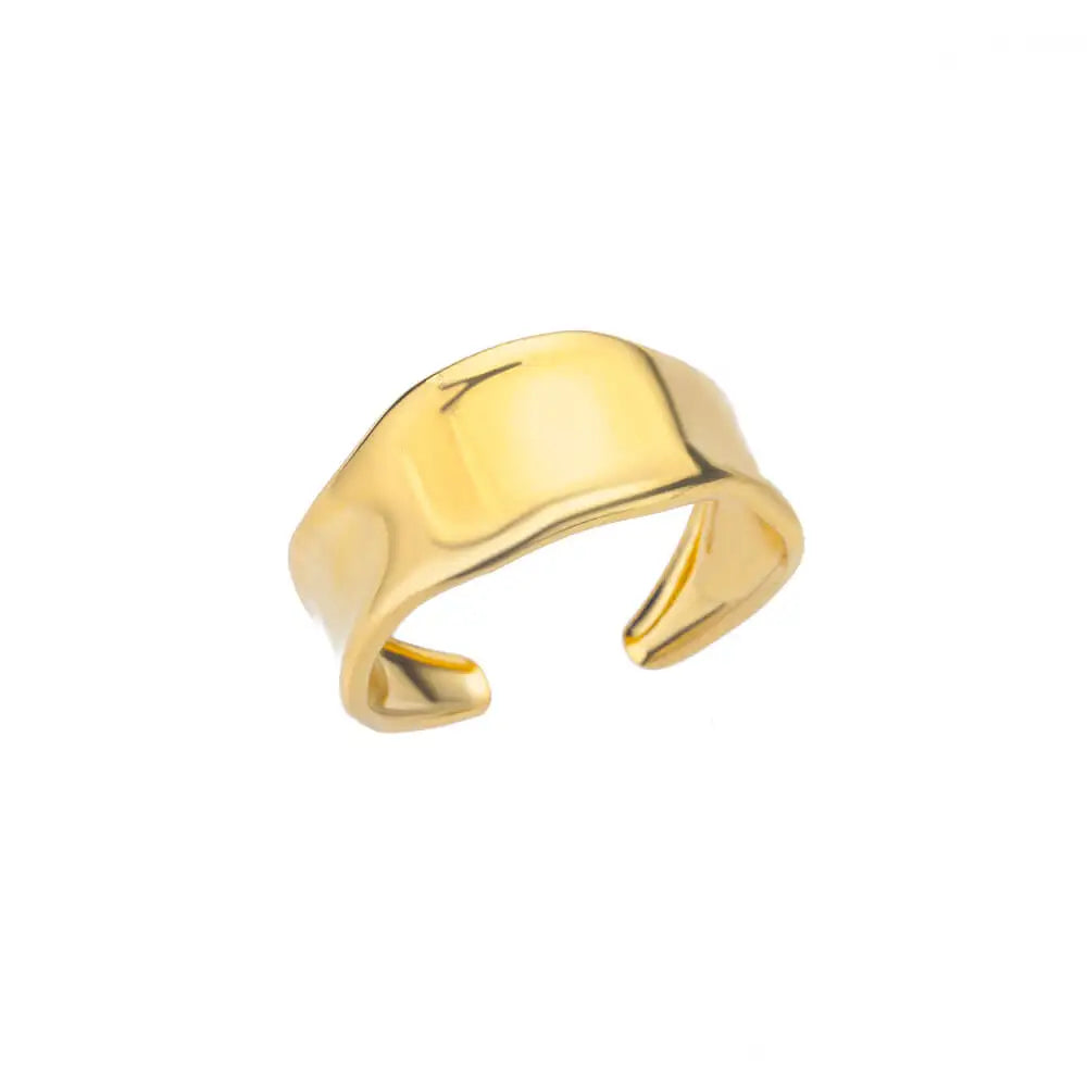 Stainless Steel Rings for Women 2024 Trend Open Gold Color Double Bead Ball Ring Wedding Aesthetic Jewelry Couple Gift Anillos