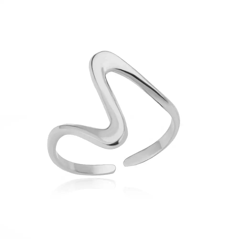 Stainless Steel Rings for Women 2024 Trend Open Gold Color Double Bead Ball Ring Wedding Aesthetic Jewelry Couple Gift Anillos
