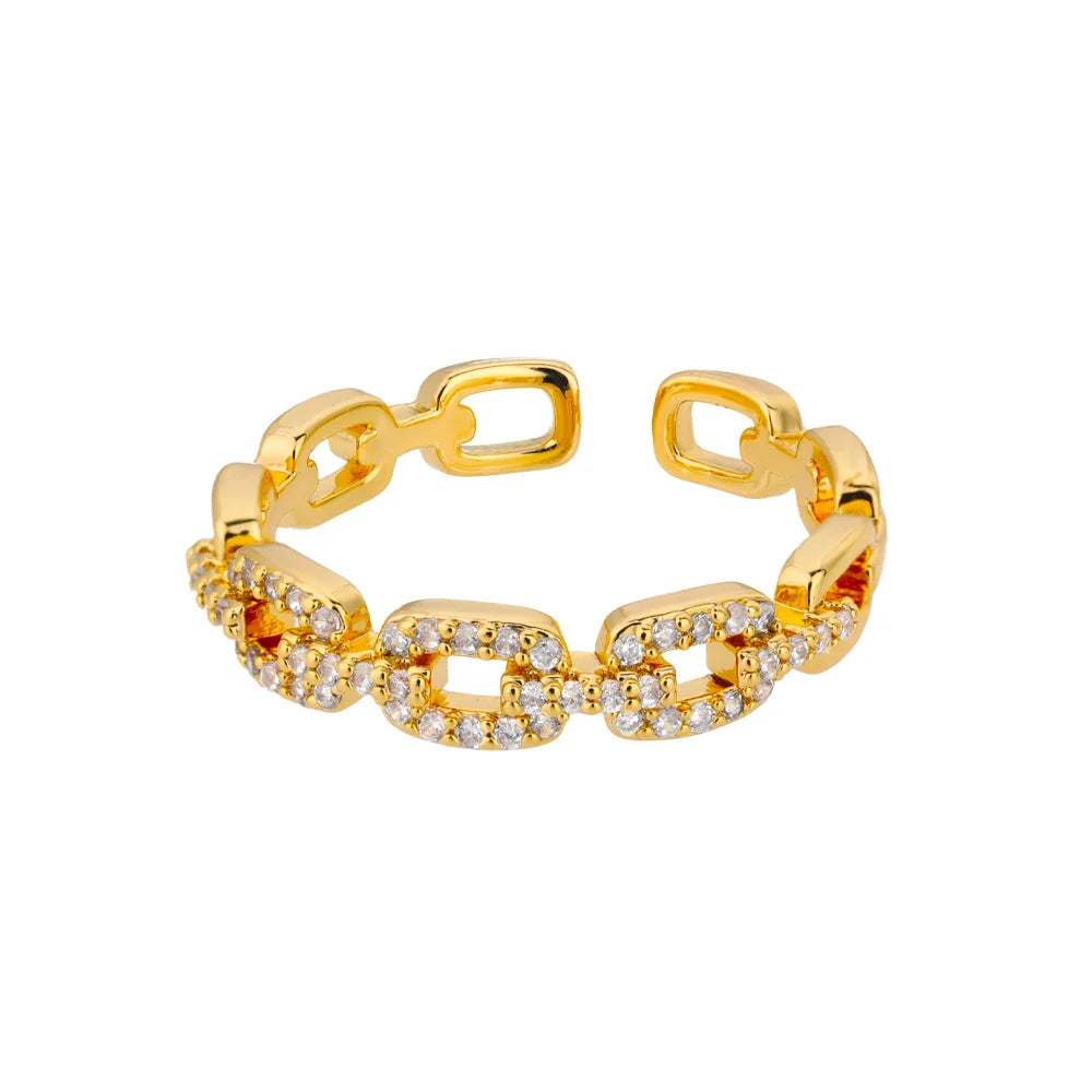 Stainless Steel Rings for Women 2024 Trend Open Gold Color Double Bead Ball Ring Wedding Aesthetic Jewelry Couple Gift Anillos